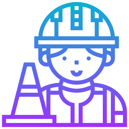 Traffic cone icon