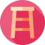 Wooden chair icon 64x64