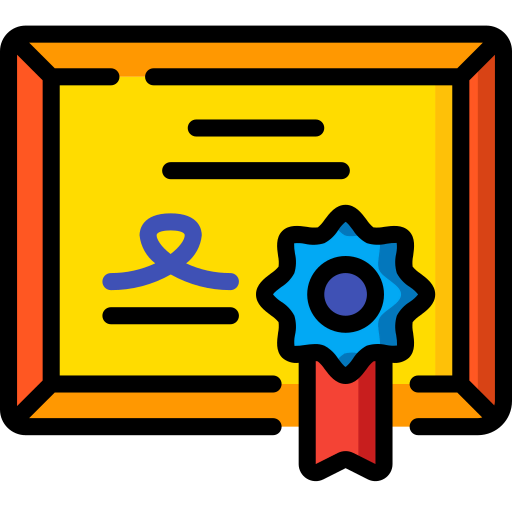 Certificate icon