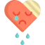 Broken heart icon 64x64