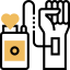 Blood transfusion icon 64x64