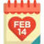 Valentines day icon 64x64