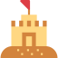 Sand castle іконка 64x64