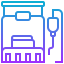 Hospital bed icon 64x64