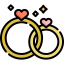 Wedding rings 图标 64x64