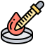 Blood test icon 64x64
