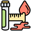 Blood test icon 64x64