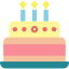 Birthday cake icon 64x64