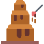 Chocolate fountain icon 64x64