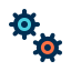 Gears icon 64x64