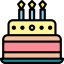 Birthday cake icon 64x64