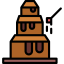 Chocolate fountain icon 64x64