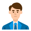 Bussiness man icon 64x64