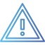 Warning icon 64x64