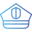 Police cap icon 64x64