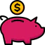 Piggy bank icône 64x64