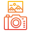 Photo camera icon 64x64