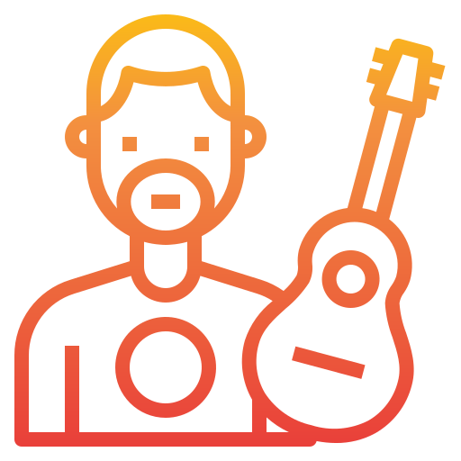 Guitar player Symbol