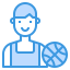 Basketball player icon 64x64