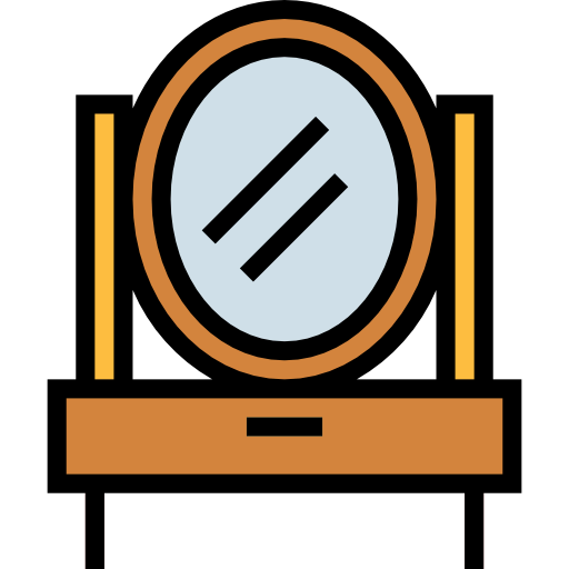 Dressing table icon
