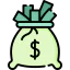 Сумка денег иконка 64x64