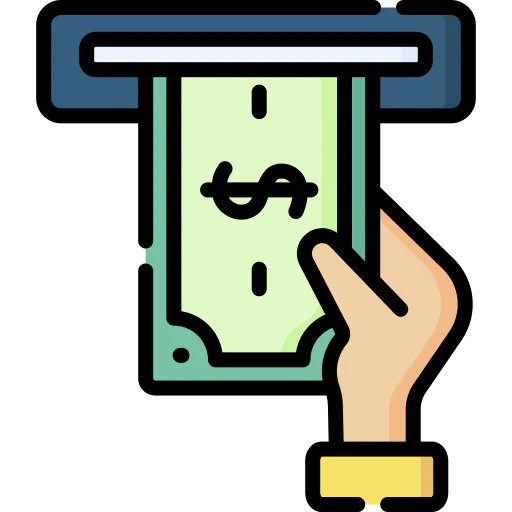 Atm machine icon