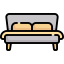 Double bed icon 64x64