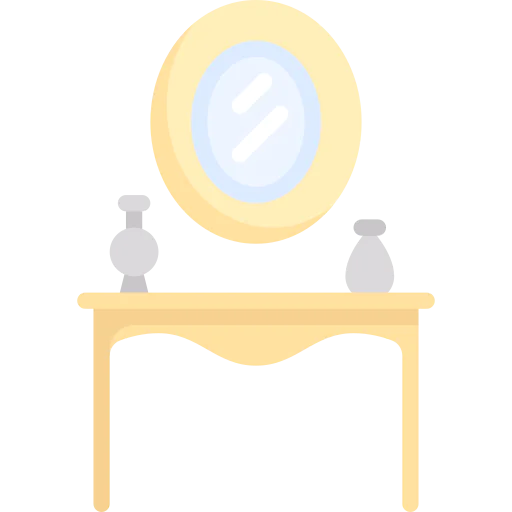Dressing table icon