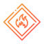Flammable icon 64x64