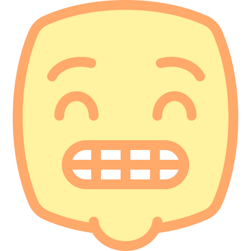 Grinning icon