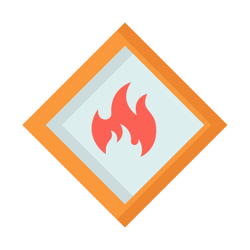 Flammable icon