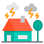 Natural disaster icon 64x64