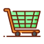 Shopping cart icon 64x64