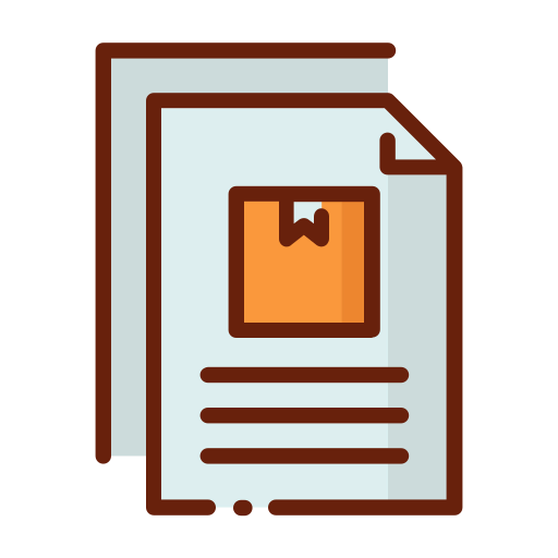 Delivery note icon