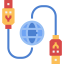 Usb cable icon 64x64