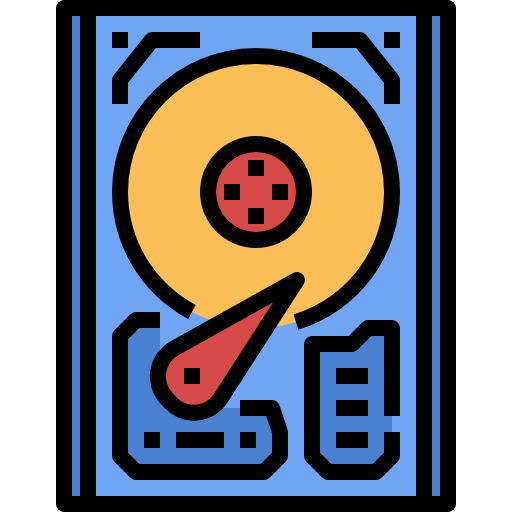 Hard disk icon