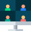 Online conference biểu tượng 64x64
