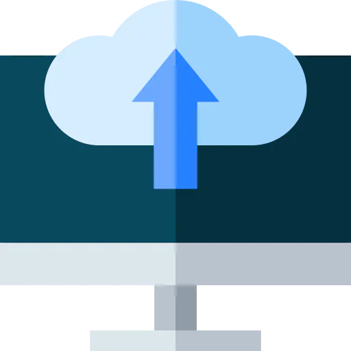 Cloud upload icon