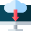 Cloud download biểu tượng 64x64