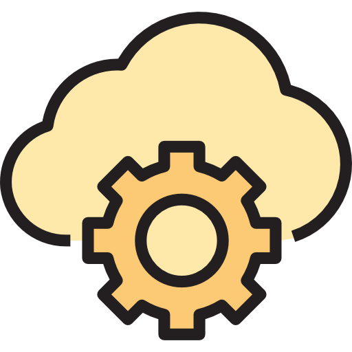 Cloud computing アイコン