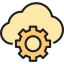 Cloud computing アイコン 64x64
