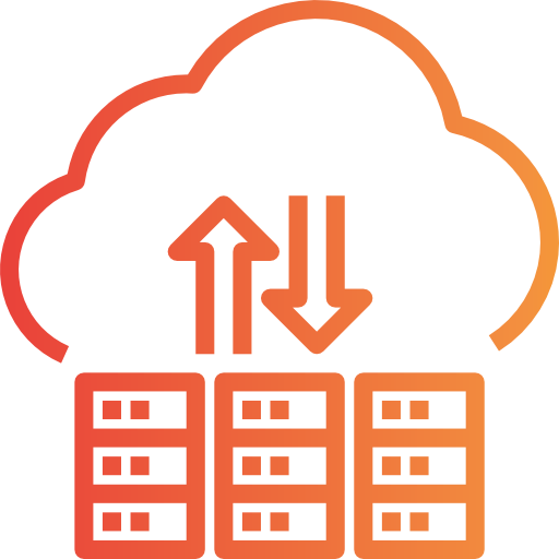 Cloud computing アイコン