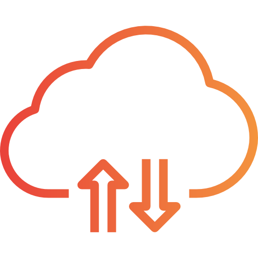 Cloud computing アイコン