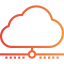 Cloud computing ícone 64x64