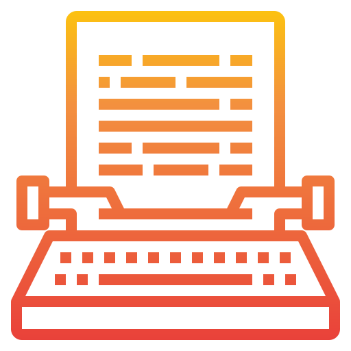 Typewriter icône