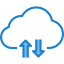Cloud computing ícone 64x64