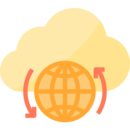 Cloud computing アイコン
