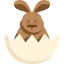 Easter bunny icon 64x64