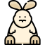 Easter bunny icon 64x64