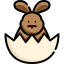 Easter bunny icon 64x64
